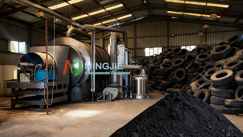 waste tyre pyrolysis plant