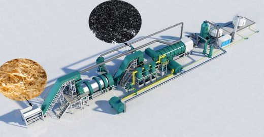 Bamboo Charcoal Making Machine