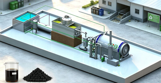 Low-Investment Batch Pyrolysis Plant