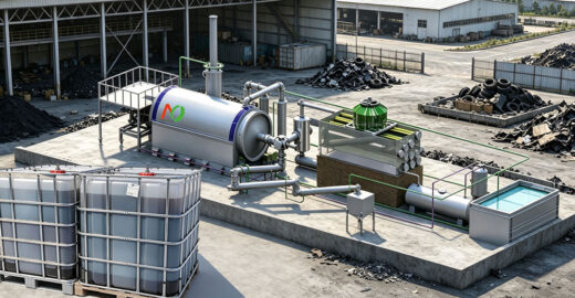 Waste Rubber Pyrolysis Plant