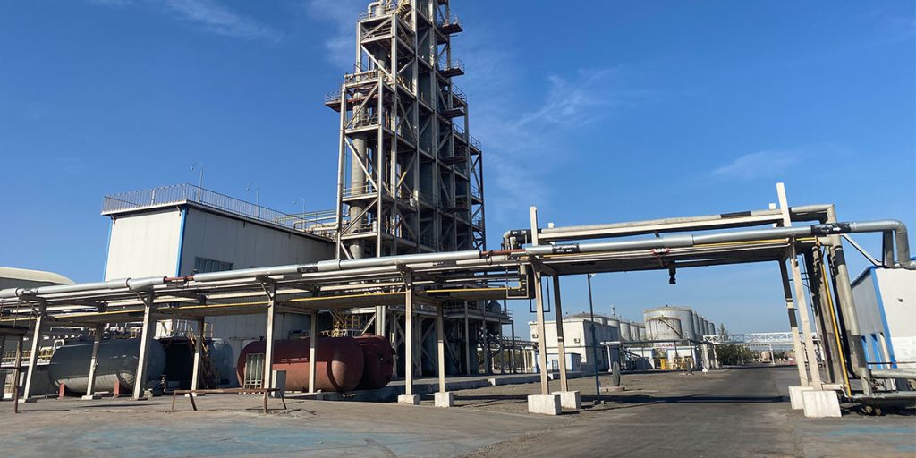 pyrolysis oil distillation plant