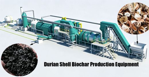 Durian Shell Biochar Production Equipment