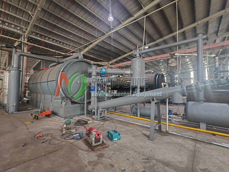 MJ-15 Plastic Pyrolysis Plant