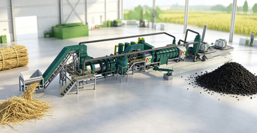 Rice Husk Charcoal Making Machine
