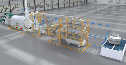 Semi-continuous Pyrolysis Plant