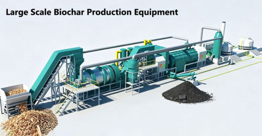 Large Scale Biochar Production Equipment