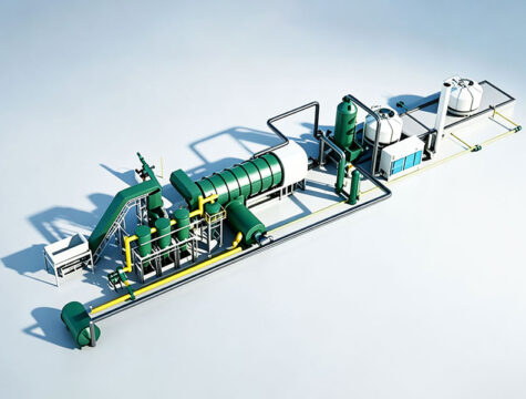 Biomass Pyrolysis Carbonization Plant