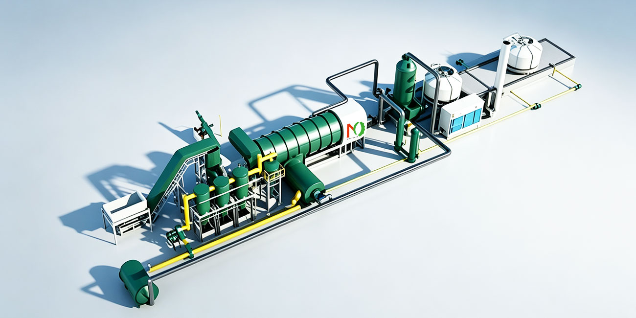 Biomass Pyrolysis Carbonization Plant