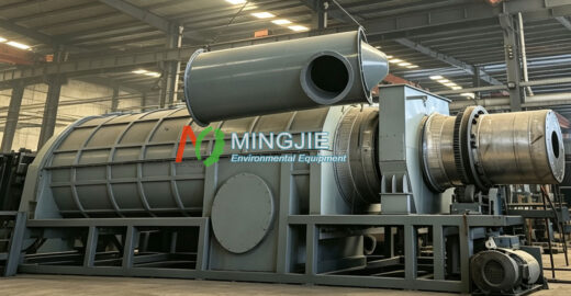 MJT-2000 Biochar Production Equipment for Sale to Saudi Arabia