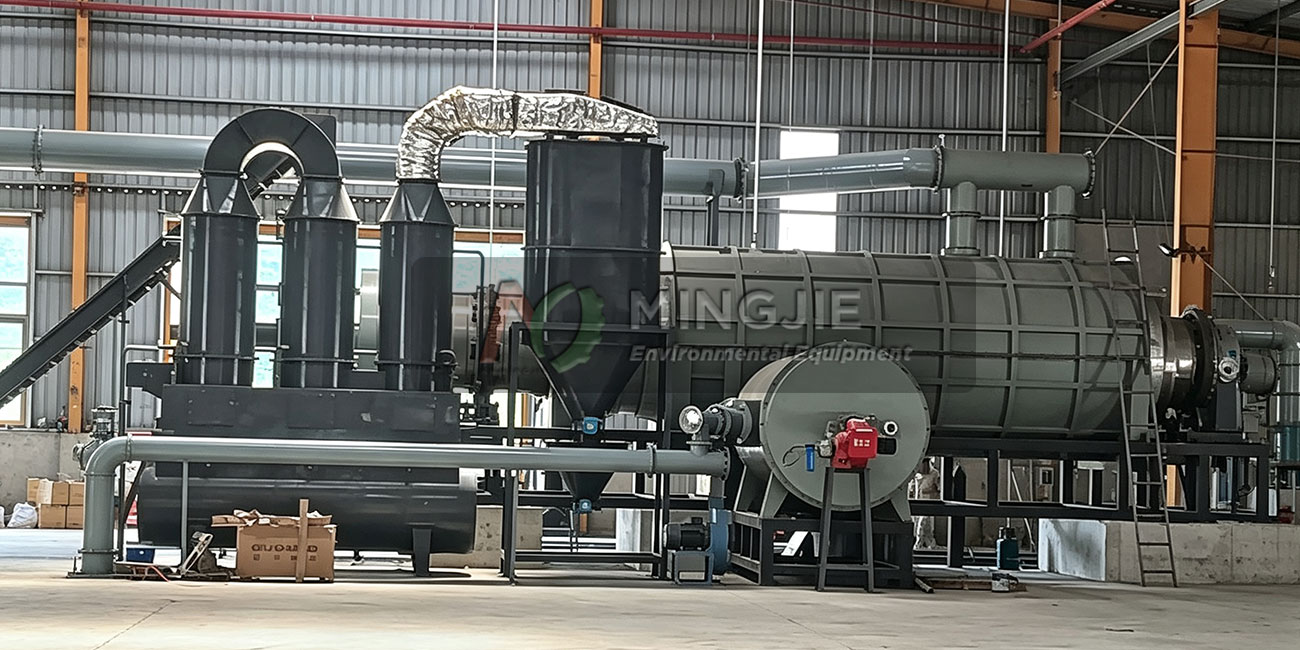 Rice Husk Carbonization Plant-