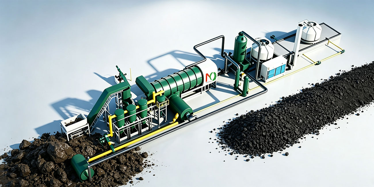 Sludge Carbonization Plant