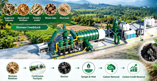 Biomass Pyrolysis Unit