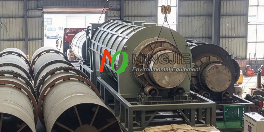 MJT-3000 Biomass Carbonization Plant for Sale to Thailand